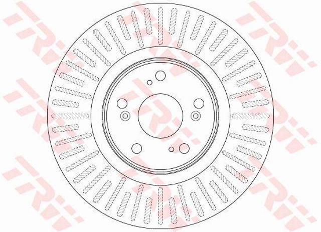 TRW DF6437 Передние тормозные диски в наличии Одесса