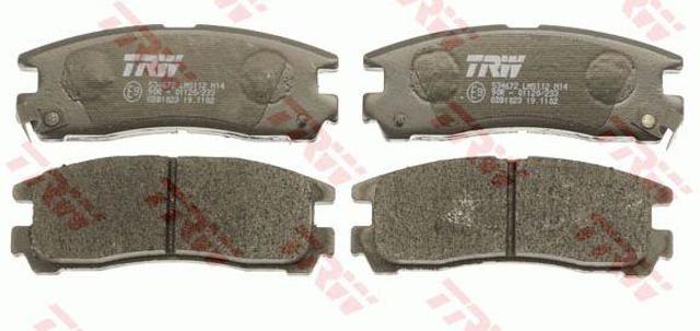TRW GDB1023 Колодки тормозные задние дисковые в наличии Хмельницкий