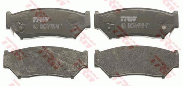 GDB1174 TRW Передние тормозные колодки купить в Чернигов