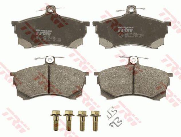 GDB1197 TRW Колодки тормозные передние дисковые купить в Николаев