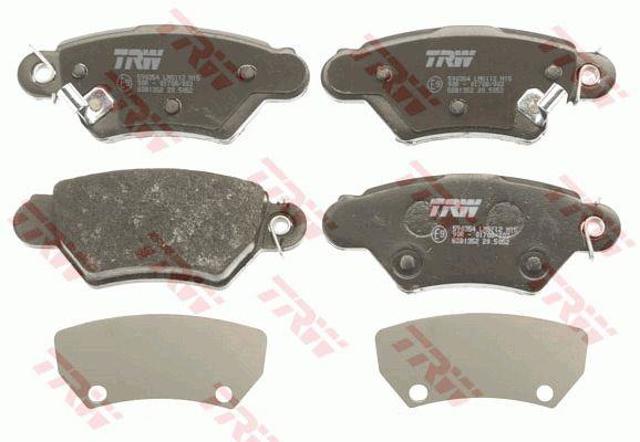 GDB1352 TRW Колодки тормозные задние дисковые купить в Хмельницкий