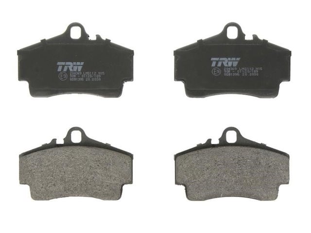 TRW GDB1395 Колодки тормозные задние дисковые в наличии Сумы