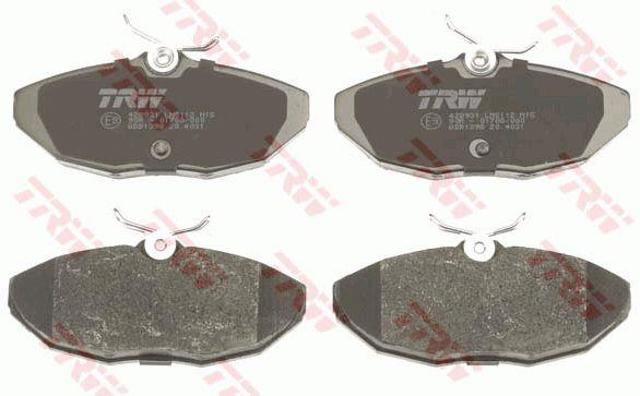 TRW GDB1398 Колодки тормозные задние дисковые в наличии Черкассы