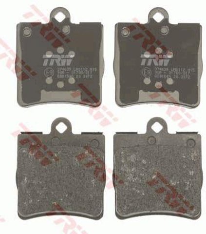 Sapatas do freio traseiras de disco GDB1545 TRW