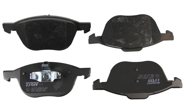 Sapatas do freio dianteiras de disco GDB1583 TRW