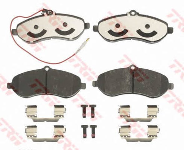 Sapatas do freio dianteiras de disco GDB1719 TRW