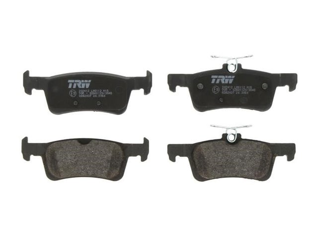 TRW GDB2037 Колодки тормозные задние дисковые в наличии Харьков