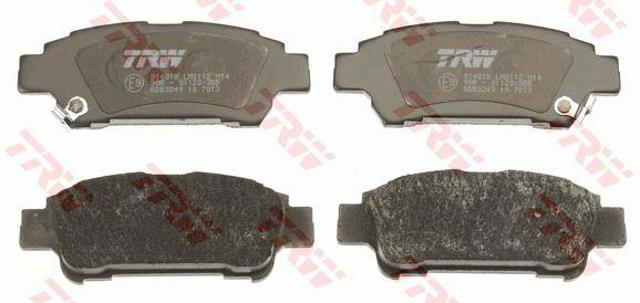 TRW GDB3249 Колодки тормозные задние дисковые в наличии Ровно