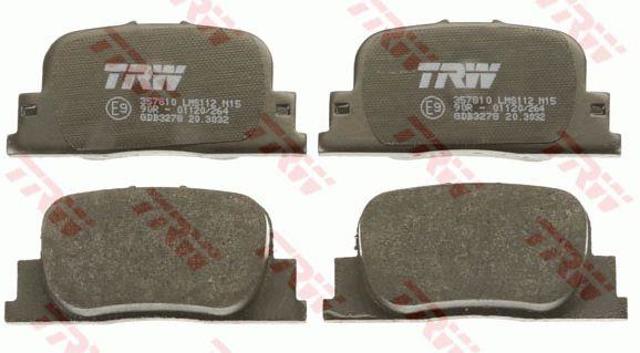 GDB3278 TRW Колодки тормозные задние дисковые купить в Запорожье
