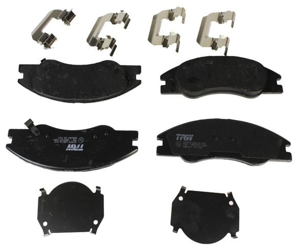 Sapatas do freio dianteiras de disco GDB3367 TRW