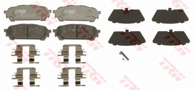 GDB3395 TRW Колодки тормозные задние дисковые купить в Хмельницкий