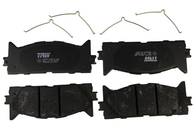 Sapatas do freio dianteiras de disco GDB3429 TRW