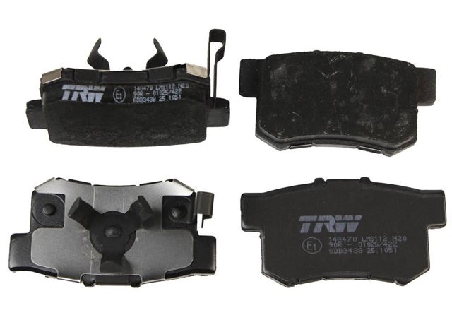 TRW GDB3438 Колодки тормозные задние дисковые в наличии Винница