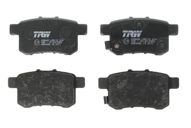 GDB3482 TRW Колодки тормозные задние дисковые купить в Украина