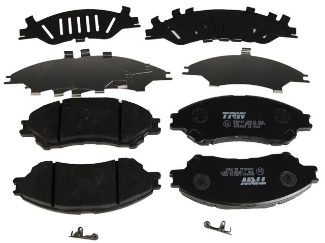 Sapatas do freio dianteiras de disco GDB3633 TRW