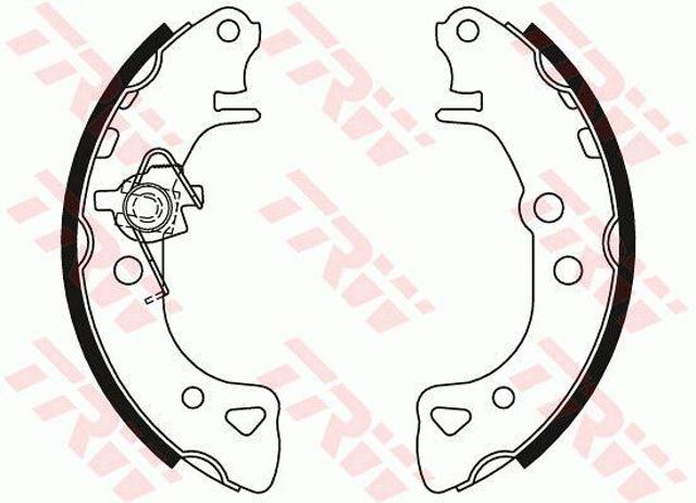 TRW GS8271 Колодки тормозные задние барабанные в наличии Одесса