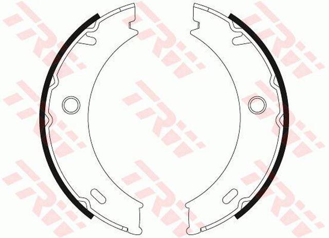 TRW GS8466 Колодки ручника (стояночного тормоза) в наличии Черкассы