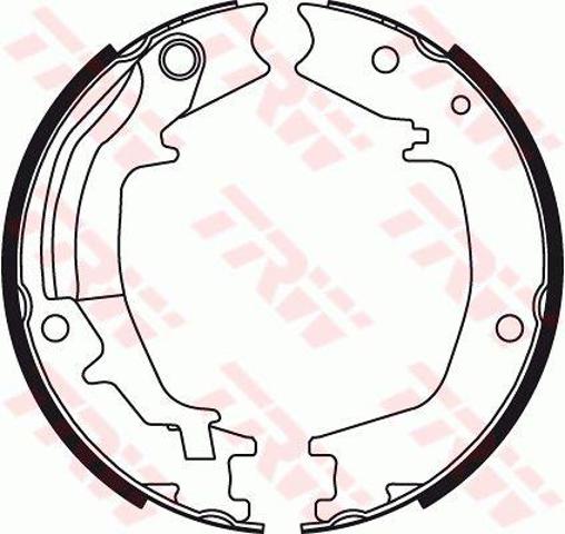 GS8489 Колодки ручника (стояночного тормоза) купить Тернополь