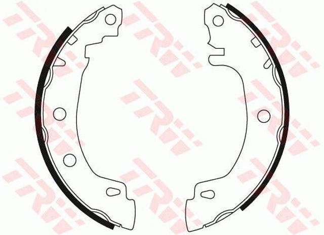 TRW GS8616 Задние барабанные колодки в наличии Черкассы