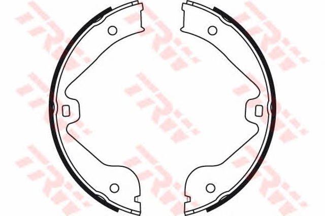 TRW GS8717 Колодки тормозные задние барабанные в наличии Черновцы