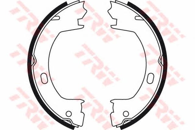 TRW GS8728 Колодки ручника в наличии Черновцы