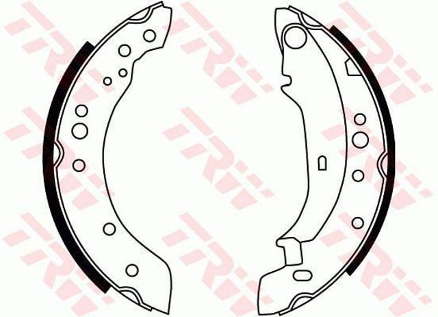 TRW GS8771 Колодки тормозные задние барабанные в наличии Кривой Рог