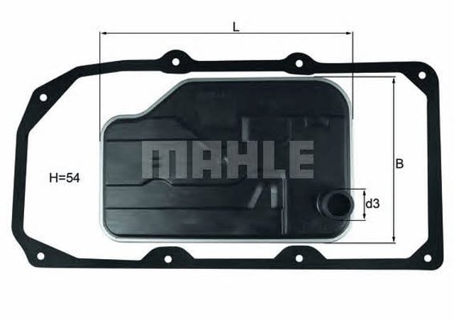 MAHLE HX124D Фильтр АКПП в наличии Сумы