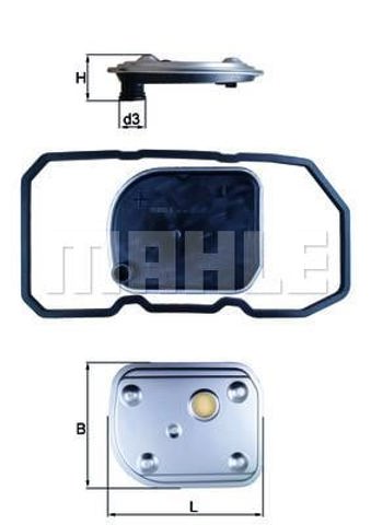 MAHLE HX158D Фильтр АКПП в наличии Ирпень