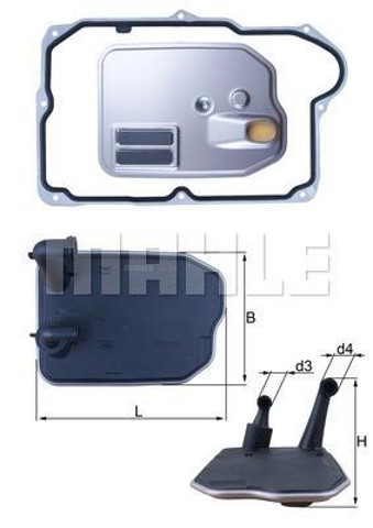MAHLE HX161D Фильтр АКПП в наличии Сумы
