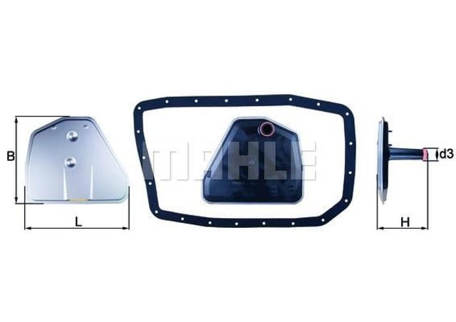 MAHLE HX162D Фильтр АКПП в наличии Чернигов