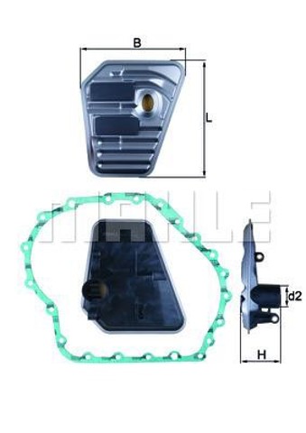 MAHLE HX167D Фильтр АКПП в наличии Винница