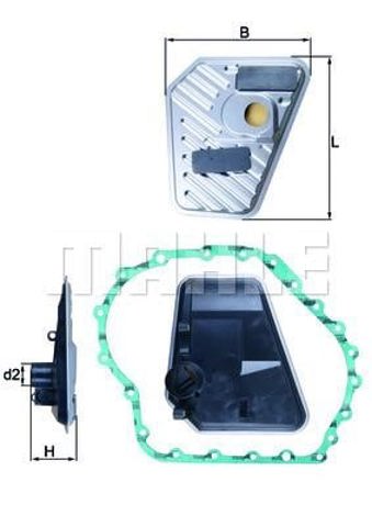 HX168D MAHLE Фильтр АКПП купить в Павлоград