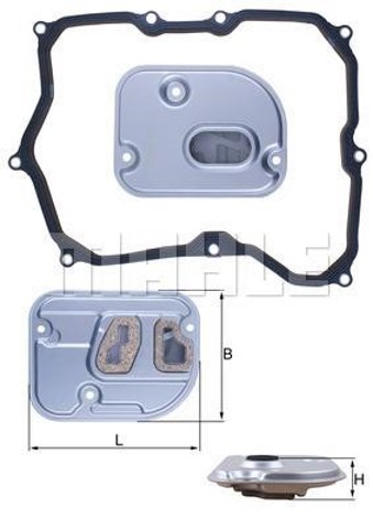 HX236D MAHLE Фильтр АКПП купить в Днепр
