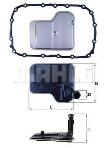 HX240D MAHLE Фильтр АКПП купить в Запорожье