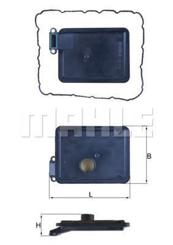 MAHLE HX254D Прокладка поддона АКПП/МКПП в наличии Николаев