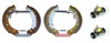 Sapatas do freio traseiras de tambor, montadas com cilindros, kit K61068 BREMBO