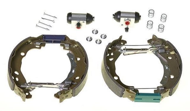 K61088 Колодки тормозные задние барабанные, в сборе с цилиндрами, комплект купить Винница