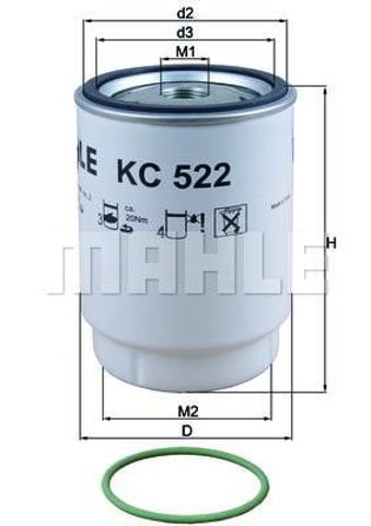 KC522D Фильтр топливный купить Кривой Рог