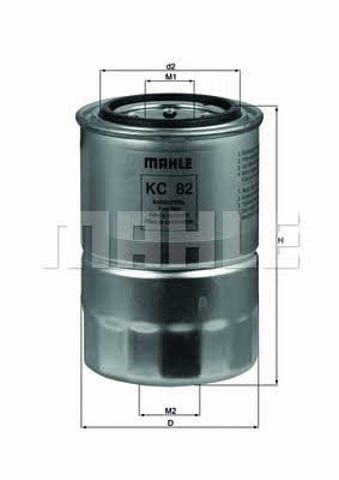 KC82D Фильтр топливный купить Львов