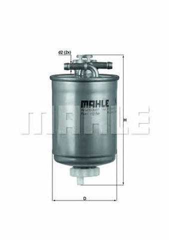 MAHLE KL103 Топливный фильтр в наличии Черновцы
