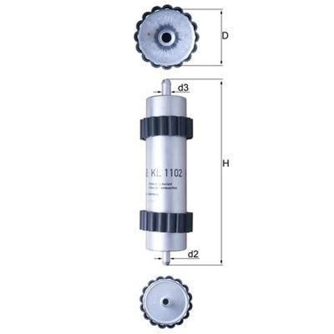 KL1102 Фильтр топливный купить Черновцы