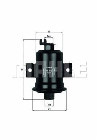 KL140 MAHLE Фильтр топливный купить в Запорожье