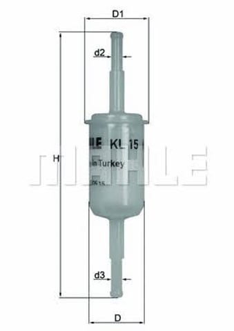 KL15OF Фильтр топливный купить Чернигов