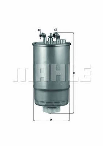 MAHLE KL568 Фильтр топливный в наличии Черновцы