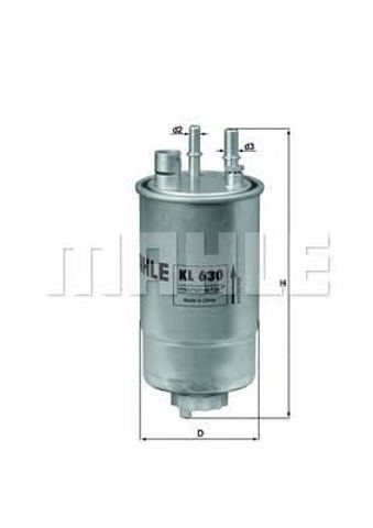 KL630 Фильтр топливный купить Черкассы