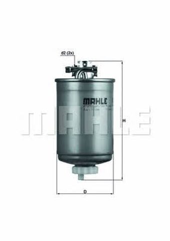 MAHLE KL77 Фильтр топливный в наличии Каменское