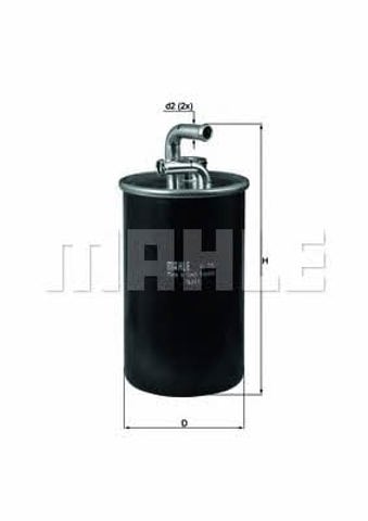 MAHLE KL775 Фильтр топливный в наличии Львов