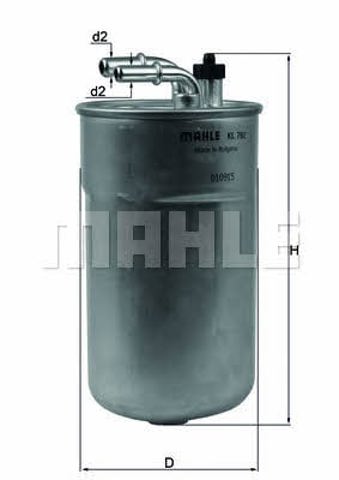 KL792 Фильтр топливный купить Запорожье