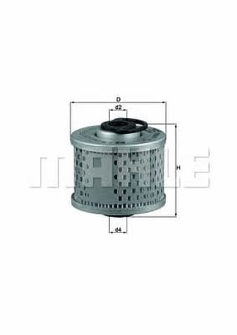 KX34 MAHLE Фильтр топливный купить в Полтава