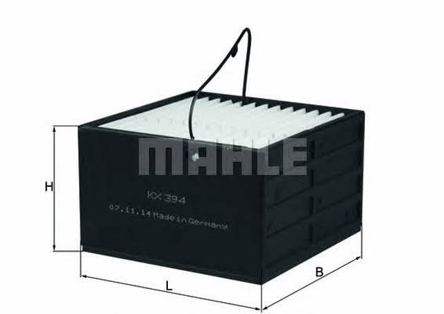 KX394 MAHLE Фильтр топливный купить в Львов